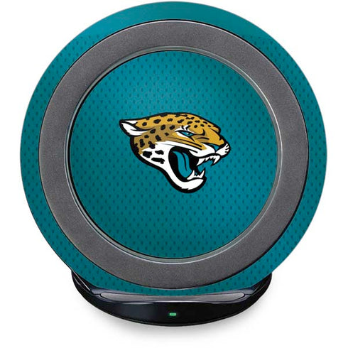 NFL Jacksonville Jaguars Team Jersey Fast Charge Wireless Charging Stand Skin